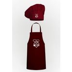 Tasarım Trend Chef Çatal Ve Kaşık Tasarım Mantar Bone & Mutfak Önlüğü Avantaj Paket