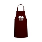 Tasarım Trend Let'S Cook Yazılı Tencere Özel Baskı Chef Mutfak Önlüğü Bordo