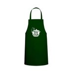 Tasarım Trend Tencere Içi Love Cooking Yazılı Özel Baskılı Chef Mutfak Önlüğü Avcı Yeşili