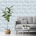 Tasarımıyla İlgi Çeken Modern Kuş Tüyü Desenli Duvar Kağıdı | TROPICANO, 9913-1, Beyaz, Kağıt Taban, Vinil kaplı, Silinebilir yüzey / 1.06x15.6 m - 16.5 m², Yüksek Kalite
