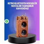 Tasarımlı Bluetooth Hoparlör Uzun Pil Ömürlü Fm Destekli