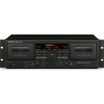 Tascam 202MKVII USB Çıkışlı Siyah Çift Kaset Çalar Gürültü Azaltma Özelliği ile