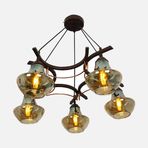 Taşcan Aydınlatma Ring Modern 5'li Metal Klasik Avize