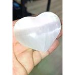TAŞÇIZADE selenittaşıkalpbüyük Selenit Taşı Kalp Kesim Natural Doğaltaş Kütle Büyük