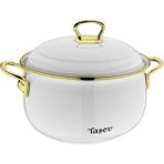 Taşev Sultan 18 cm Beyaz Tencere