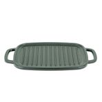 Taşev T1798 Caste Döküm Çift Taraflı Grill Mat Siyah Izgara