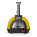 Tashoven Hybrid 66 Gazlı ve Odunlu Taş Fırın – Dış Mekan Pizza ve Ekmek Fırını (Yellow)