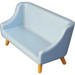 Tashow 1:11 1/12 Dollhouse Mobilya Minyatür Dıy Mini Çocuklar Kız Çocuklar Için Kanepe (Yurt Dışından)