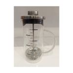 Taşınabilir 350 ml Cam French Press Kahve ve Bitki Çay Demleme Makinesi