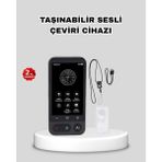 Taşınabilir Akıllı Sesli Çeviri Cihazı – 139 Dil Desteği, Dokunmatik Ekran Tdms-07