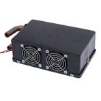 Taşınabilir Araba Isıtıcı, 500W Araba Isıtıcı, Taşınabilir Fan 80CFM Hava Akışı 8500BTU 3 Portlar Su Isıtma, Koruma Ve Bozulma Fonksiyonları, DC12V Daha Küçük Boşluklar, Kolay