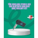 Taşınabilir Bluetooth Aux Araç Müzik ve Konuşma Kiti - 20W GaN Black