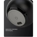 Taşınabilir Bluetooth Speaker Seyahatlerde Bisiklet Sürüşleri ve Doğa Gezilerinde Kullanıma Uygun Mini Kablosuz Hoparlör M3 Siyah (Siyah) - Option-1