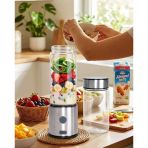 Taşınabilir Cam Blender 450 Ml 350 Ml Çift Hazneli Smoothie Blender
