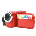 Taşınabilir Çocuk Çocuk 16X HD Dijital Video Kamera Kamera TFT LCD Sceen Oyuncak (Kırmızı)