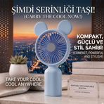 Taşınabilir El Fanı, Şarjlı Mini Vantilatör, 2 Kademeli Şarjlı Mini El Fanı, Çift Hız Ayarlı Portatif Vantilatör, Mini El Tipi Fan