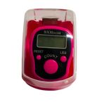 Taşınabilir El Tipi Dijital Tesbih Sayacı XHx1040 Pembe