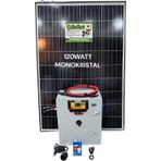 Taşınabilir Güneş Enerji Paketi 150W Güneş Paneli 80Ah Akü 600W İnverter Tv Aydınlatma Paketi