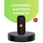 Taşınabilir Kablosuz Hoparlör 2 Woofer 2 Tweeter 12 Saat Oynatma Mir20326151