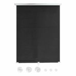 Taşınabilir Karartma Stor Perde Opak Vantuzlu Gizlilik Perdesi Ayarlanabilir 40 80 cm Genişlik x 60 200 cm Yüksek Hafif ve Kullanışlı Siyah 72x190 cm/28x75in