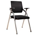Taşınabilir katlanır konferans koltuğu, ofis ve ev için şık siyah antrenman koltuğu, güçlü yük taşıyıcı, toplantı çalışmaları ve etkinlikler için ideal - Boyut A