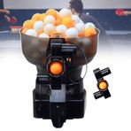 Taşınabilir Masa Tenisi Robotu, Otomatik Ping Pong Robot Top Makinesi, Küçük Masa Tenisi Topu Fırlatıcısı, 110 Maksimum Top Depolama Kapasitesi, Spor Salonu, Masa Tenisi Kulüpleri İçin