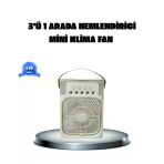 Taşınabilir Mini Klima Fan 3’Ü 1 Arada Soğutucu, Nemlendirici Ve Gece Lambası Mir85527001