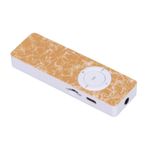 Taşınabilir Müzik Çalar, ABS MP3 Çalar Hafif Destek Hafıza Kartı Seyahat Için Kayıpsız Ses (E)