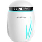 Taşınabilir Nemlendirici Aroma Difüzör USB Powered LED Işık Sis Arıtma Beyaz - Dijital