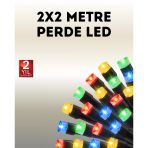 Taşınabilir Pil İle Çalışan Led Işık – 2X2 Metre Perde Modeli Mir23472798