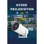 Taşınabilir Projeksiyon Cihazı, Android 11.0 ve Bluetooth Özellikli, Evde Sinema Keyfi