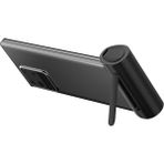 Taşınabilir Şarj Aleti Powerbank Type-C Soketli Yatay Stand Özellikli Ekranlı Mini Kompakt 5000 Mah - Siyah