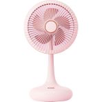 Taşınabilir USB Şarjlı 3 Kademeli Masaüstü Dönebilen Fan Vantilatör Soğutucu YS2531 - Pembe