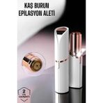 Taşınabilir ve Şık Yüz Kaş Epilatörü Hassas Ciltlere Özel - Ahşap