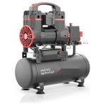 Taşınabilir Yağsız Sessiz Hava Kompresörü - 1.2Hp, 8Lt, 8Bar
