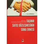 Taşınır Satış Sözleşmesinin Sona Ermesi - Emre Köroğlu