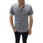 Taşkın Yakalı Slim Fit Kısa Kol Erkek Tişört-6103