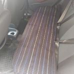TAŞKINEV HOME Terletmez Oto Koltuk Kilim Seti 2 Ön 1 Arka 3lü Set %100PAMUKLU El Dokuması Minder - Siyah - Mavi