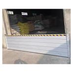Taşkınlara karşı koruma bariyeri, 1 metre taşmaya dayanıklı bariyer, depo kapıları için, modüler su koruması, garaj ve bodrum için, deflektör
