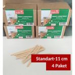 Taşkıran Ahşap Çay Kahve Karıştırma Çubugu 4 x 400 Adet Kraft Kutu