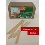 Taşkıran Ahşap Tahta Çay Kahve Karıştırma Çubuğu Karıştırıcı 11 cm 400 Adet Kraft Kutu