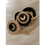 TAŞLI EMZİK & EMZİK ZİNCİRİ MELEK KANAT SET