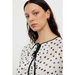 Taşlı İncili Küpe Standart Renk K2386533_089