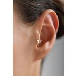 Taşlı Kelebek Tragus Küpe