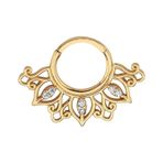 Taşlı Mandala Helix Piercing