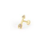 Taşlı Ok Model Tragus Piercing