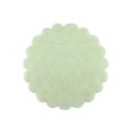 Taşlı Organze Hazır Kesilmiş Tül 22 Cm - 100 Adet Krem