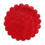Taşlı Organze Hazır Kesilmiş Tül 26 Cm - 100 Adet Kırmızı