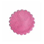 Taşlı Organze Hazır Kesilmiş Tül 26 Cm - 100 Adet Pembe