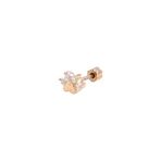 TAŞLI PATİ GÜMÜŞ TRAGUS PIERCING - ROSE BAKIR